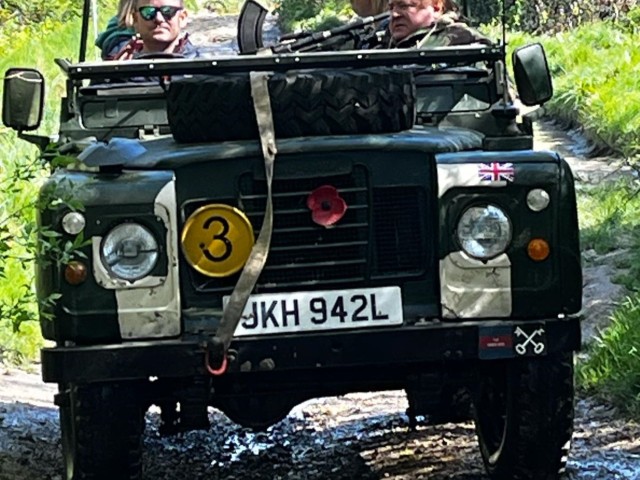 Historic Ex Army Vehicle Driving image