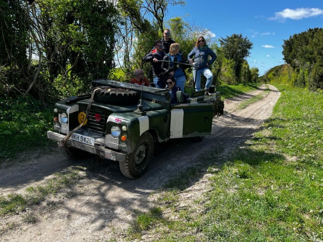 Historic Ex Army Vehicle Driving image