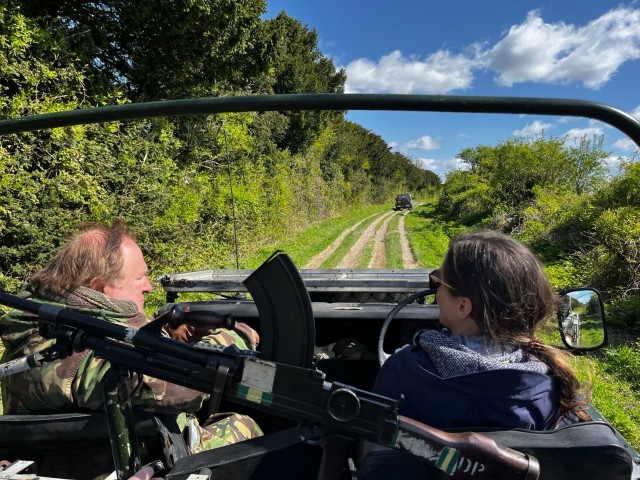 Historic Ex Army Vehicle Driving image