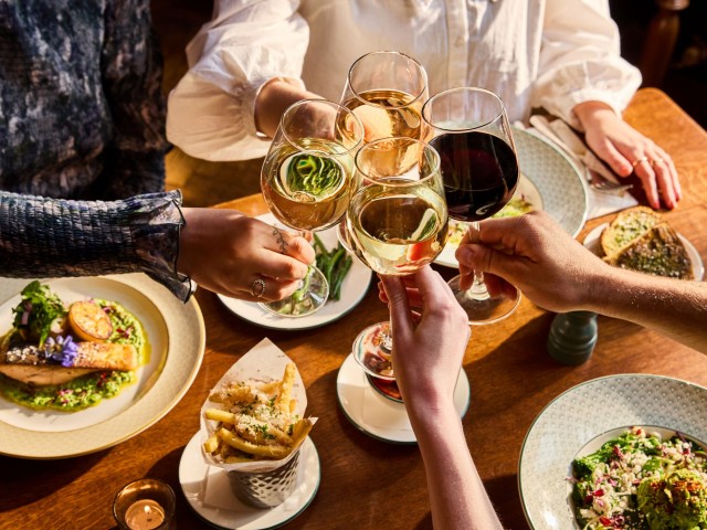 2 Course Meal and Glass of Fizz | Cosy Club image